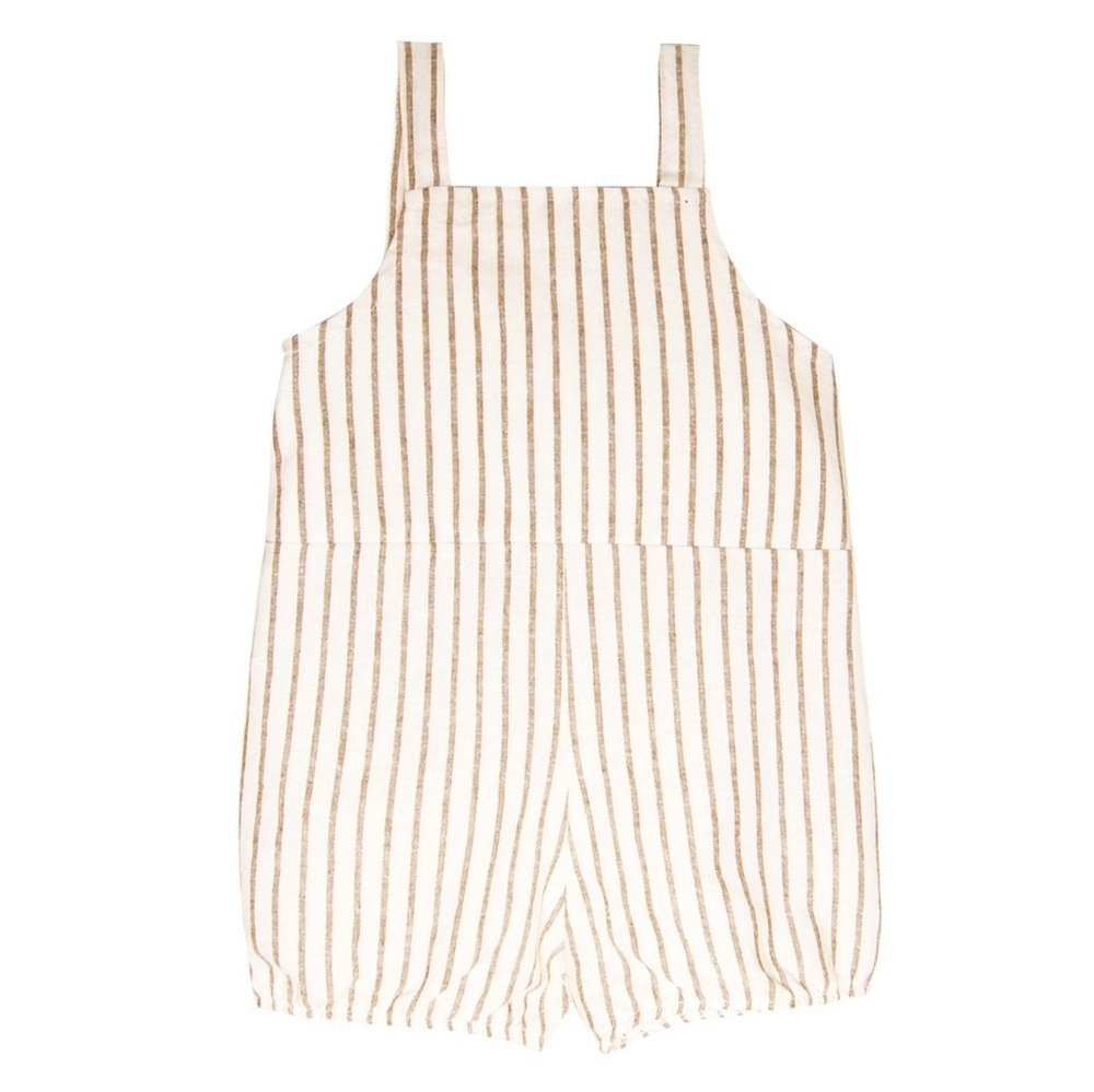 Organic Cotton & Hemp Stripe Romper - 3T NWOT